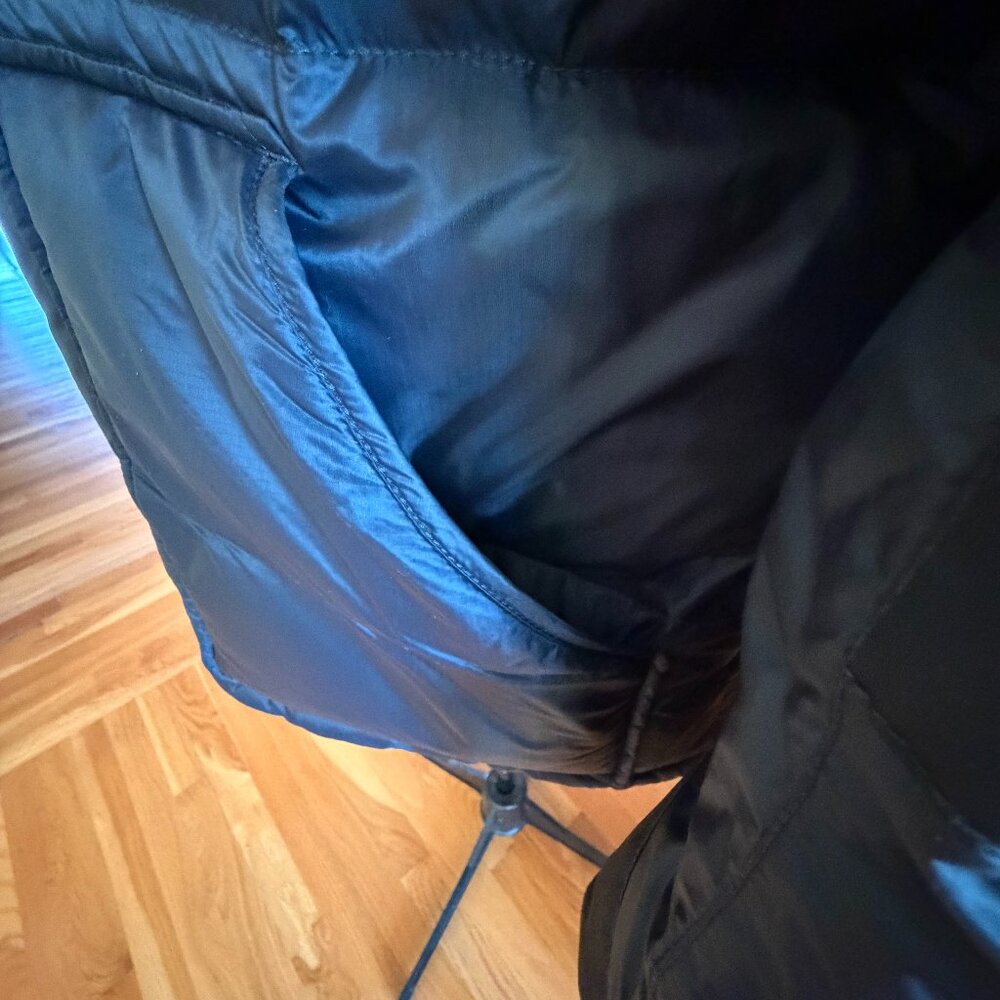 Ralph Lauren Denim & Supply Womens Black Down XL Puffer Jacket Hood warm rare - Picture 12 of 15